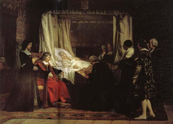 The Testament of Isabella the Catholic, Eduardo Rosales Gallinas